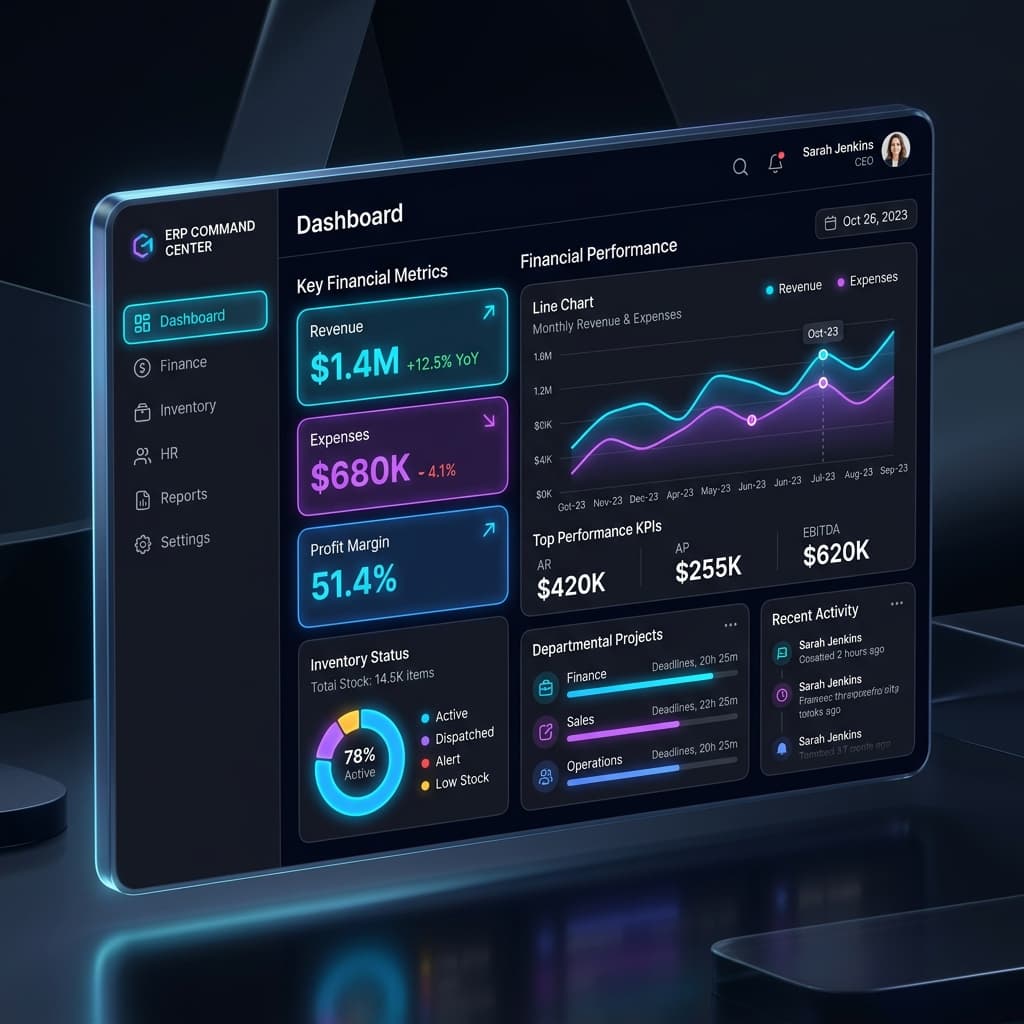 ASHRALI Dashboard Mockup